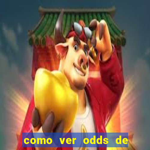 como ver odds de jogos passados