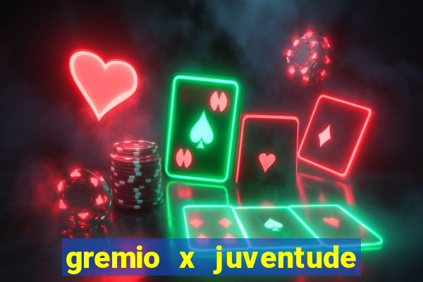 gremio x juventude ao vivo