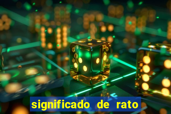 significado de rato na umbanda