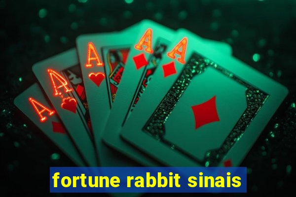 fortune rabbit sinais