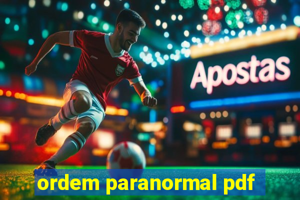 ordem paranormal pdf