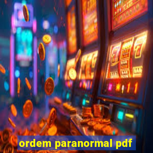 ordem paranormal pdf