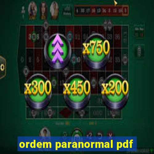 ordem paranormal pdf