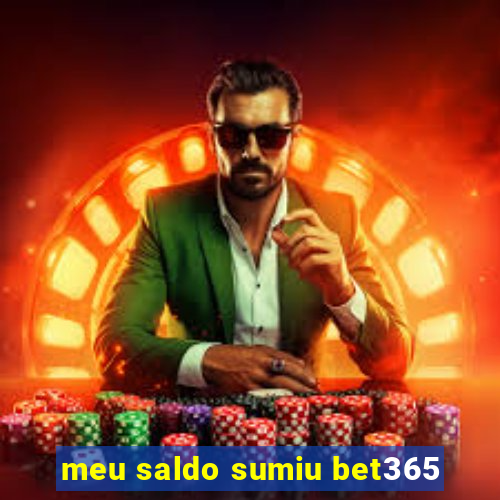 meu saldo sumiu bet365