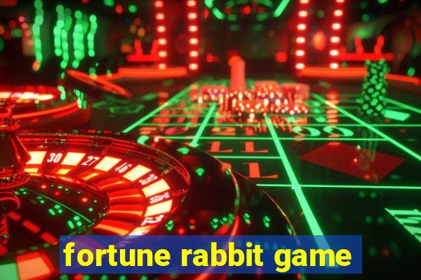 fortune rabbit game