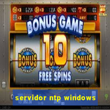 servidor ntp windows