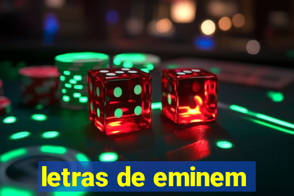 letras de eminem