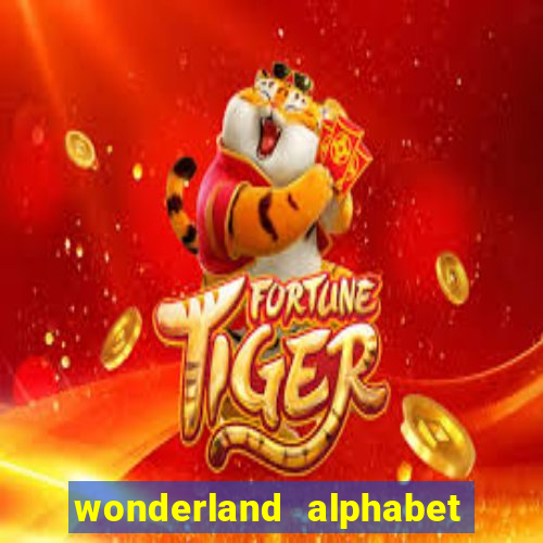 wonderland alphabet comic studio