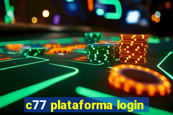 c77 plataforma login