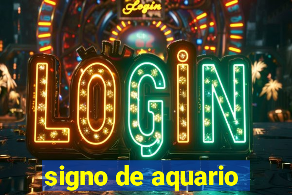 signo de aquario