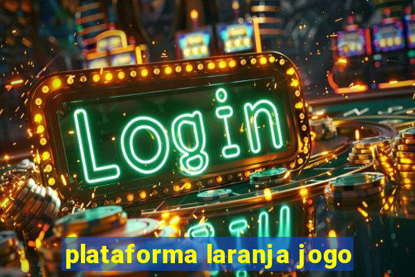 plataforma laranja jogo