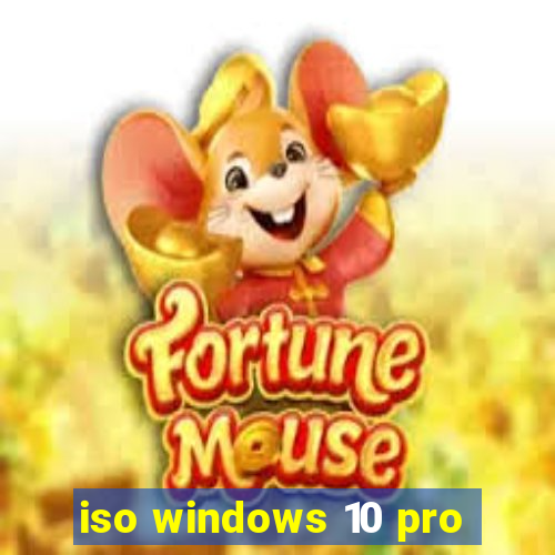 iso windows 10 pro