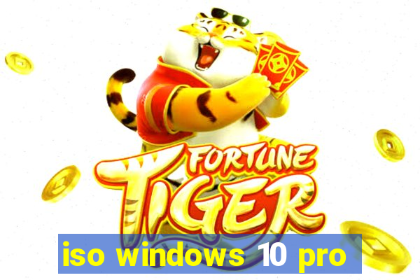 iso windows 10 pro