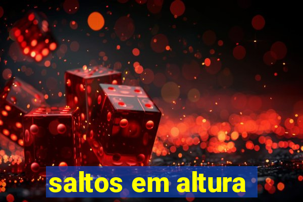 saltos em altura