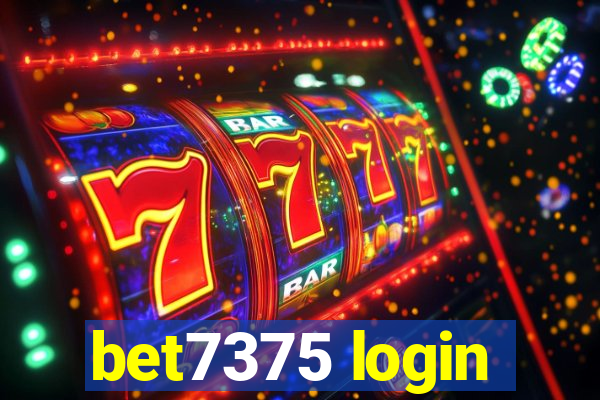 bet7375 login