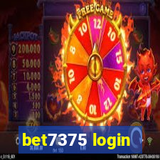 bet7375 login