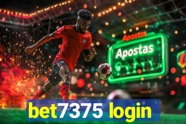 bet7375 login