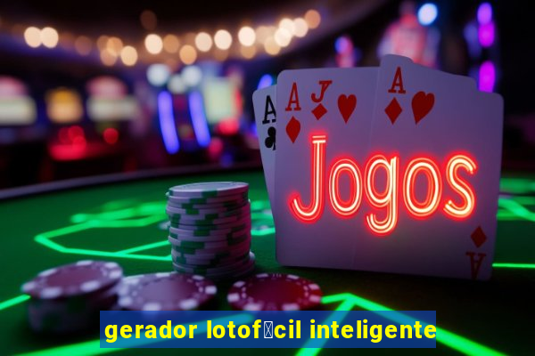 gerador lotof谩cil inteligente