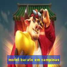 motel barato em campinas