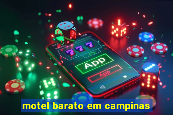 motel barato em campinas