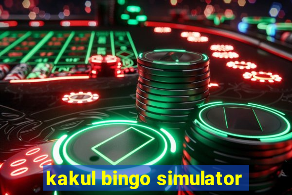 kakul bingo simulator