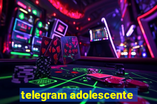 telegram adolescente