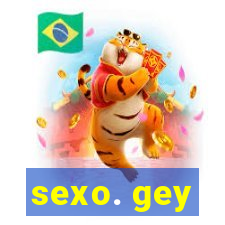 sexo. gey