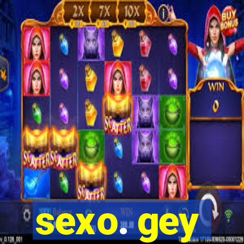 sexo. gey