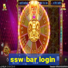 ssw bar login