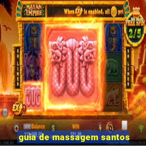 guia de massagem santos