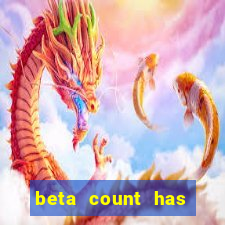 beta count has changed pt br