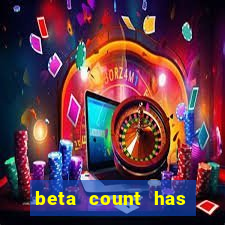 beta count has changed pt br