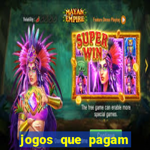 jogos que pagam dinheiro de verdade no pix