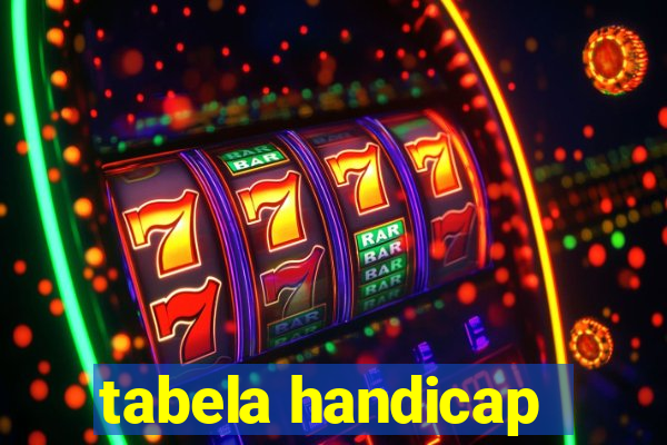 tabela handicap