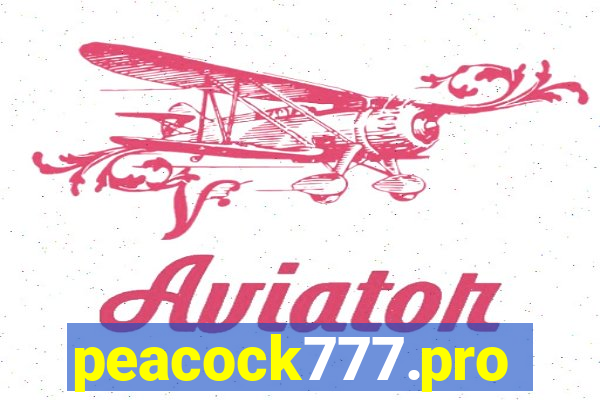 peacock777.pro