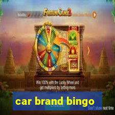 car brand bingo