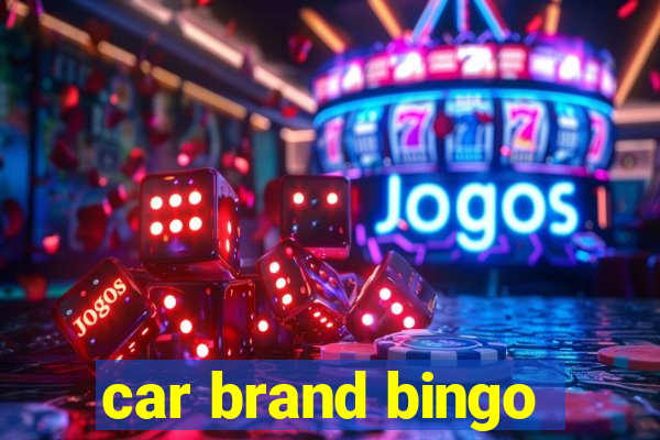 car brand bingo