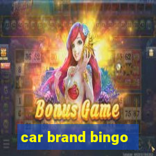 car brand bingo