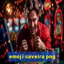 emoji caveira png