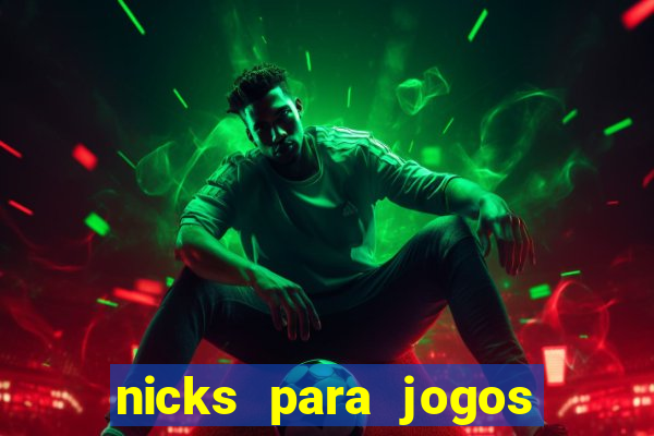 nicks para jogos de tiro