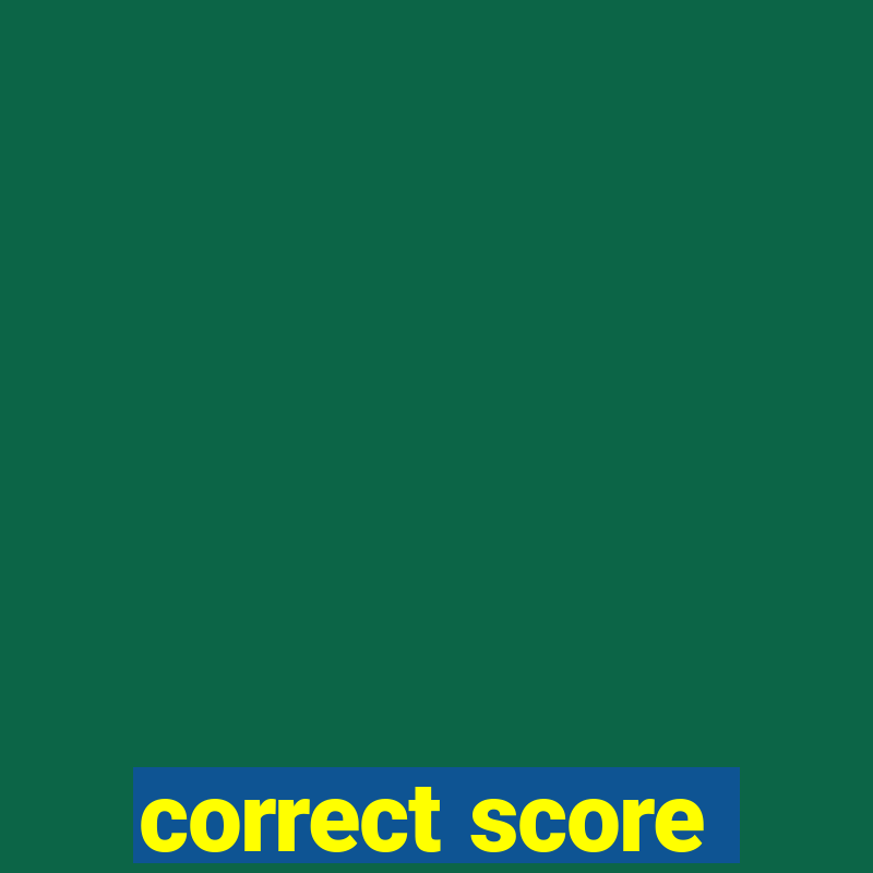 correct score