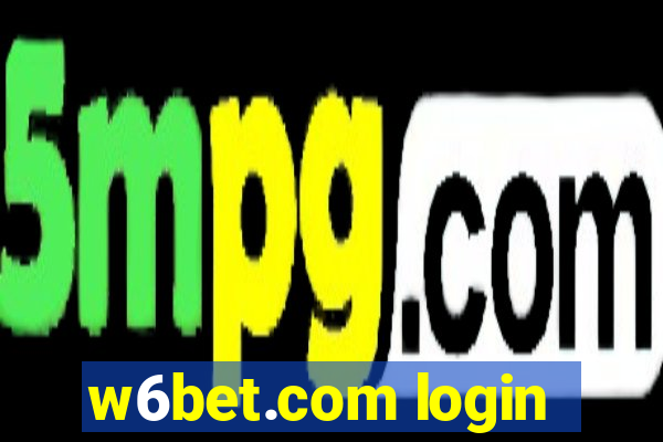 w6bet.com login