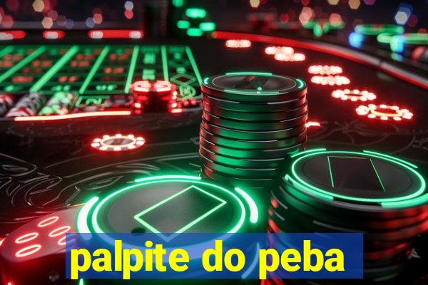 palpite do peba