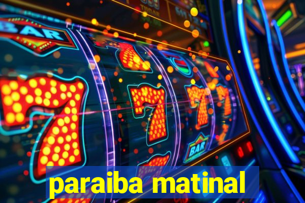 paraiba matinal