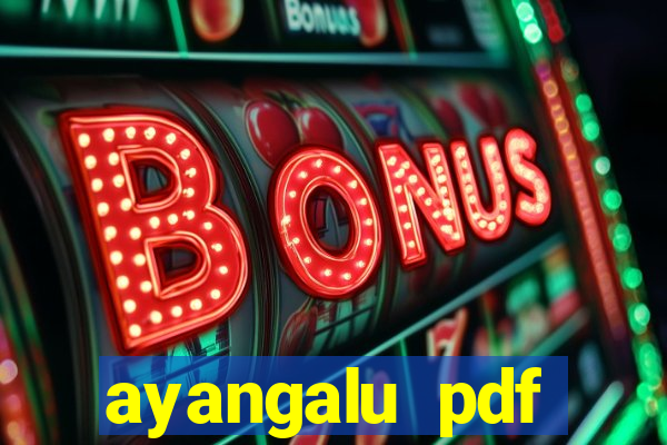 ayangalu pdf ayangalu orisha