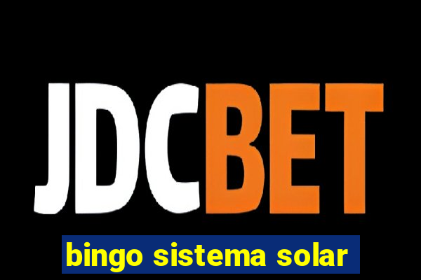 bingo sistema solar