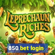 850 bet login