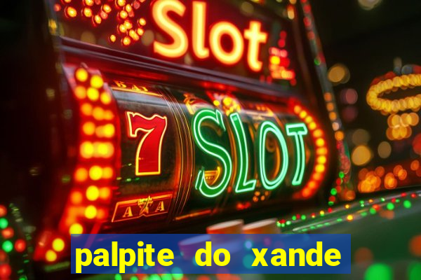 palpite do xande para hoje