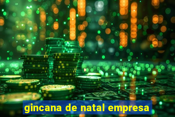 gincana de natal empresa