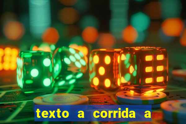 texto a corrida a lagarta lili